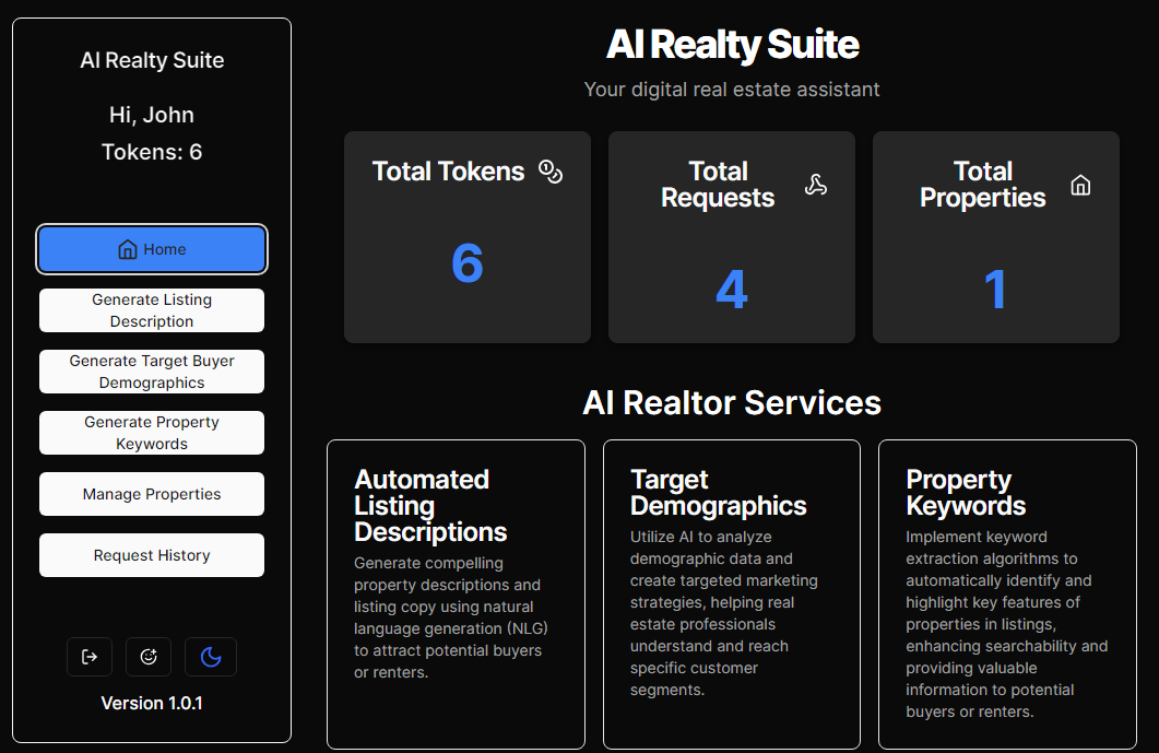 Dashboard Overview